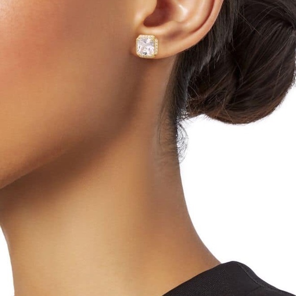 NEW Kate Spade Gold Tone Save the Date studs - Picture 2 of 4